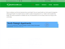 Tablet Screenshot of healthcarebd.com